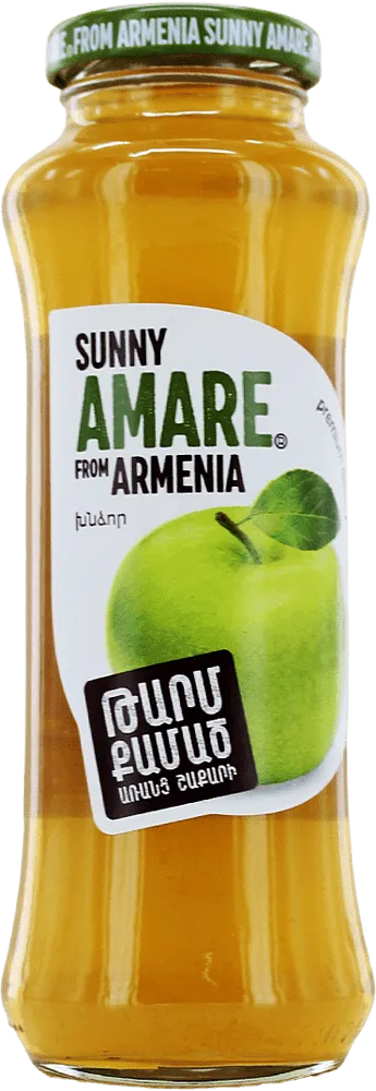 Apple juice "Sunny Amare From Armenia" 250ml
