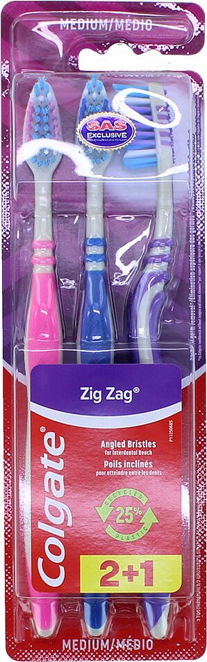 Щетка зубная "Colgate ZigZag"