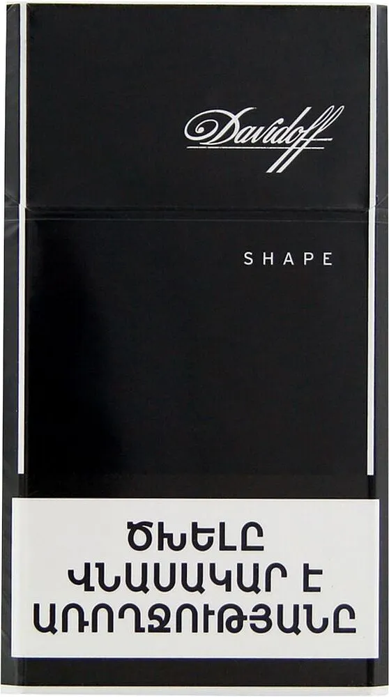 Cigarettes "Davidoff Shape Black"