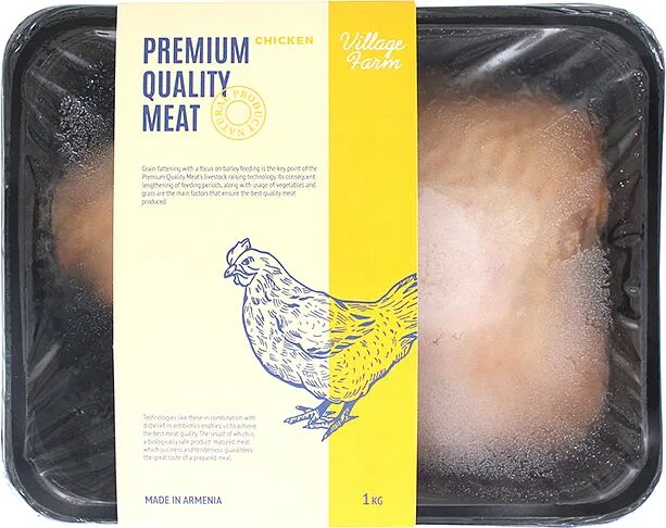 Breast with bone "Village Farm" 1kg