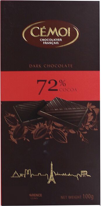 Dark chocolate bar "Chocolate de Napoleon" 100g 