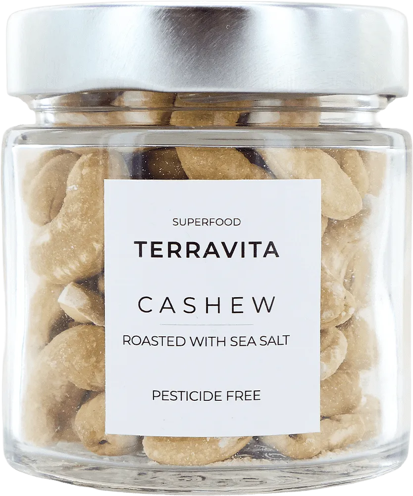 Salty cashews "Terravita Cashew" 110g±5%
