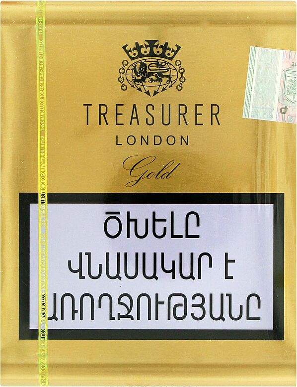 Cigarettes "Treasurer London Gold"