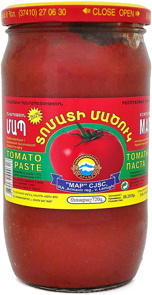 Tomato paste "MAP"  750g