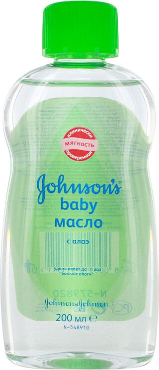 Մարմնի յուղ «Johnson's Baby» 200մլ  