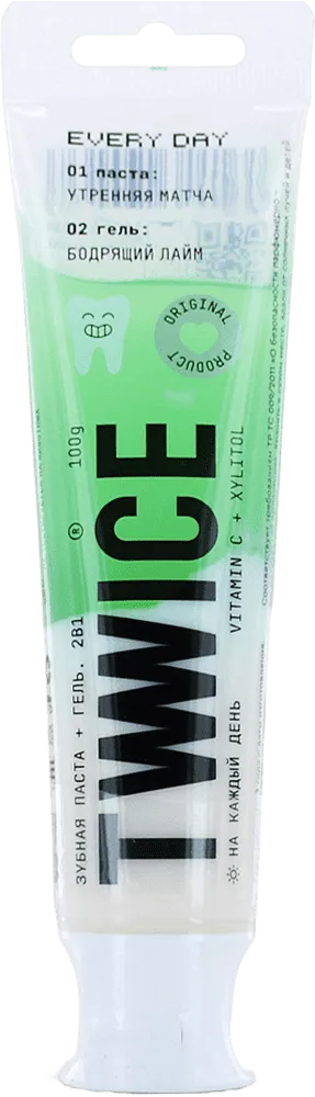 Toothpaste "Twwice Vitamin C Xylitol" 100g