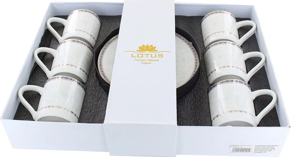Glass ''Lotus'' 6 pcs