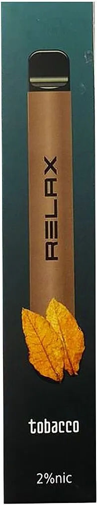 Electric pods with tobacco flavor "Relax" 800 puffs