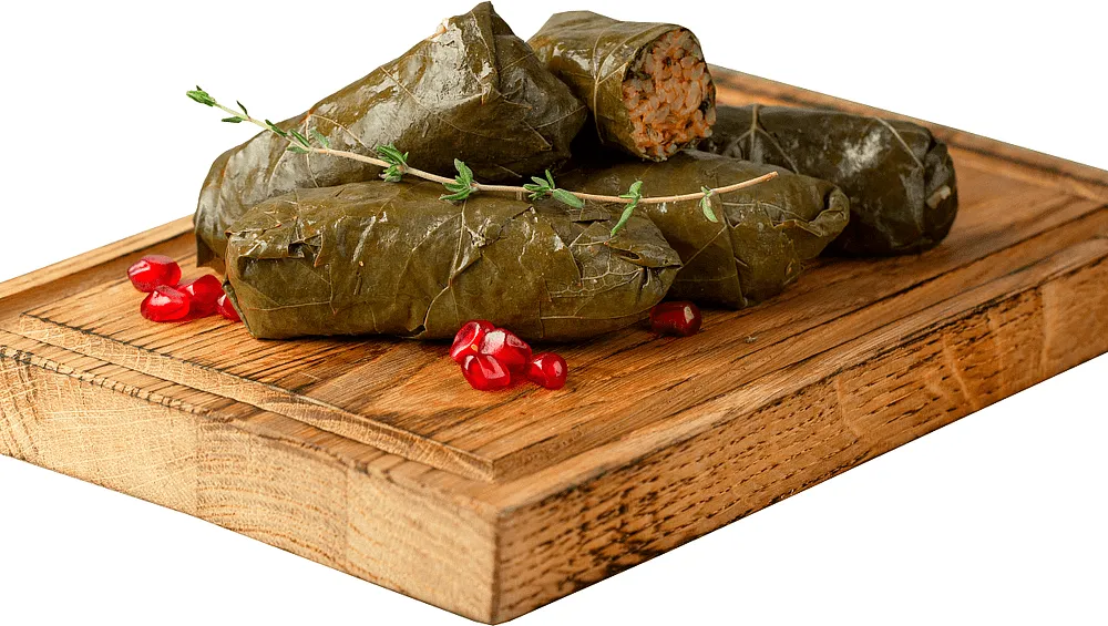Պասուց տոլմա` խաղողի տերևներով «SAS Product» 