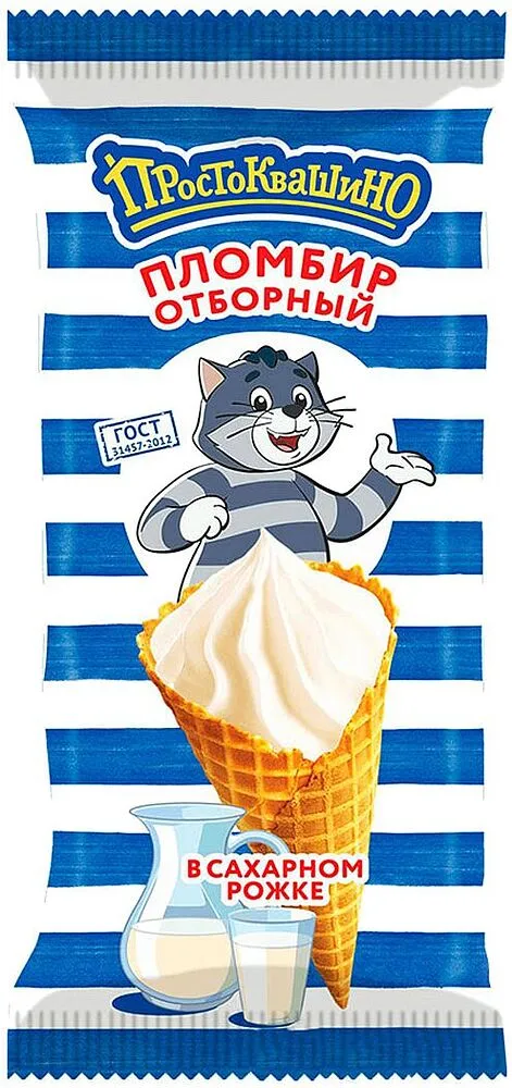 Vanilla ice-cream "Prostokvashino" 95g

