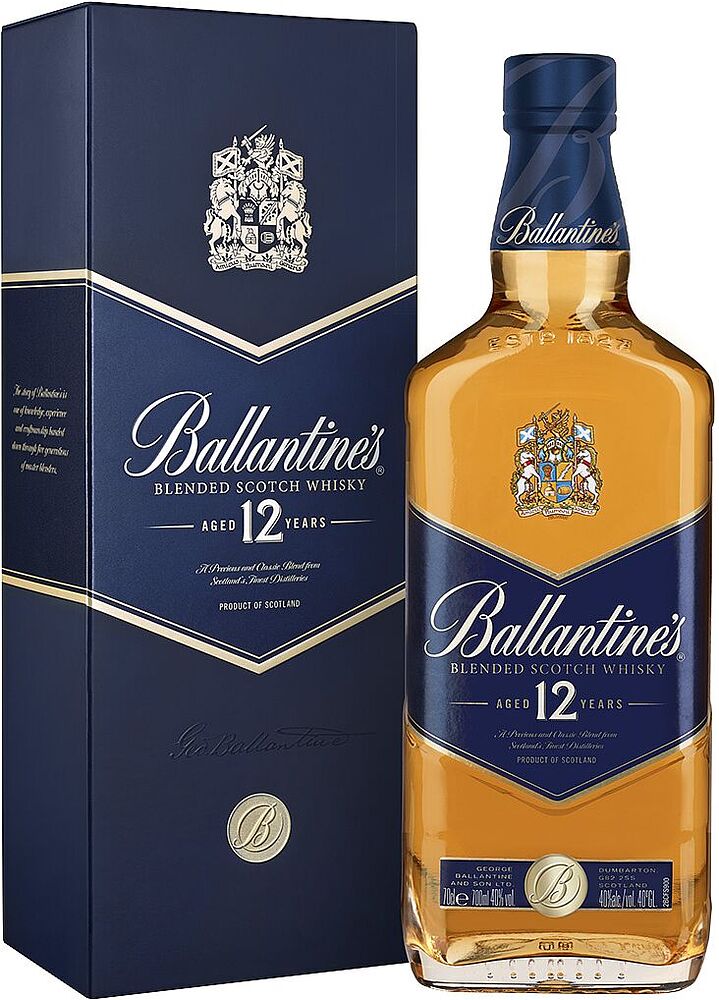 Whiskey "Ballantine's" 0,75l 