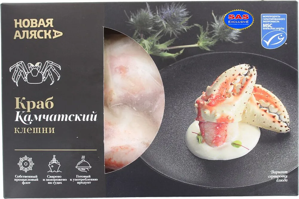 Crab claws "Novaya Alyaska" 200g