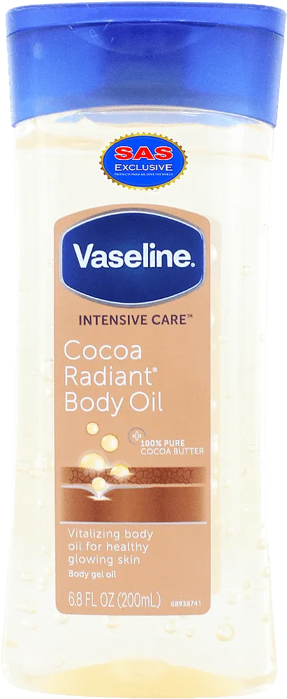 Body oil "Vaseline Cocoa Radiant" 200ml
