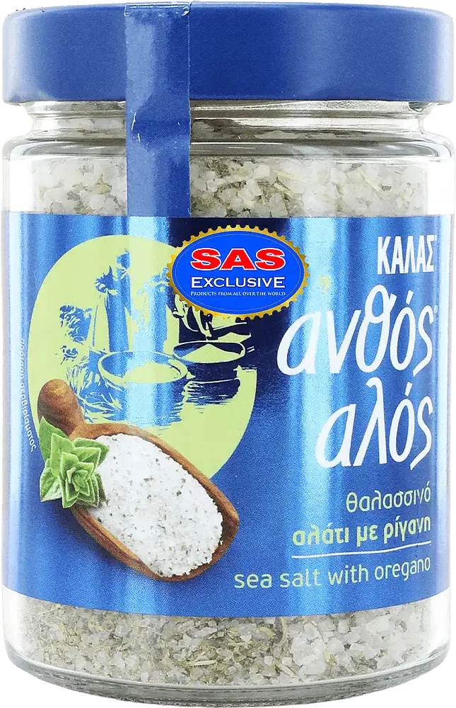 Sea salt with oregano "Kalas" 300g
