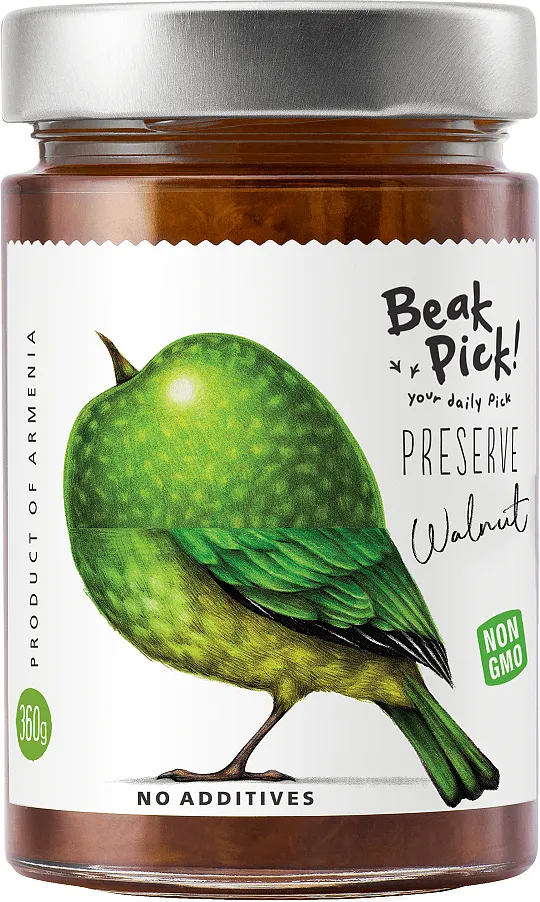 Walnut preserve "Beak Pick" 360g