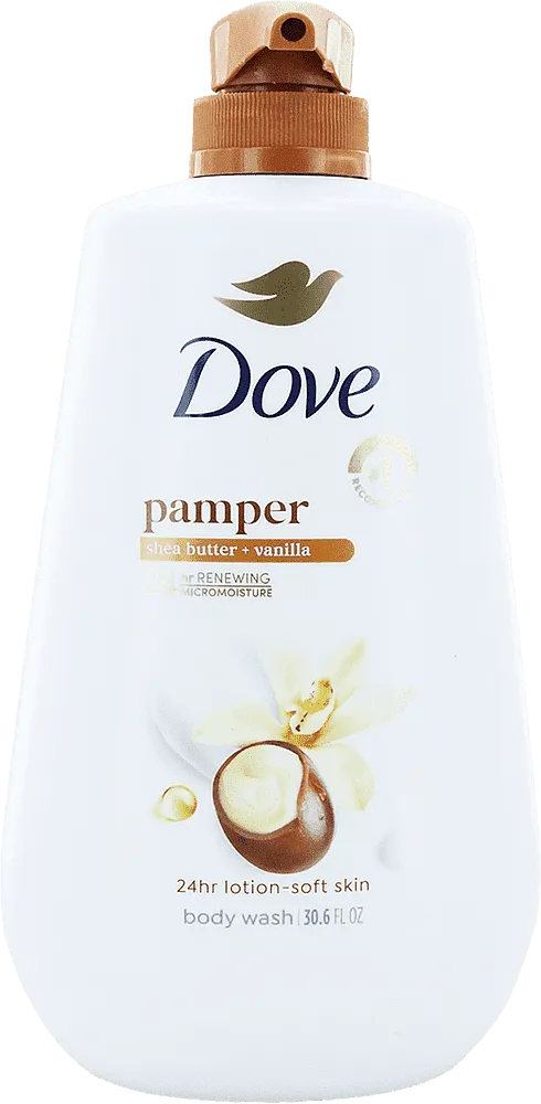 Լոգանքի գել «Dove Pamper» 905մլ
