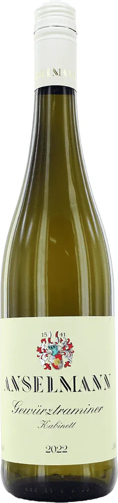 White wine "Anselmann Gewürztraminer Kabinett" 0.75l
