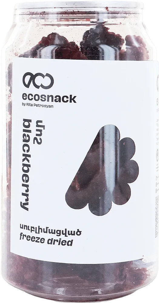Մոշ սուբլիմացված «Ecosnack Blackberry» 45գ
