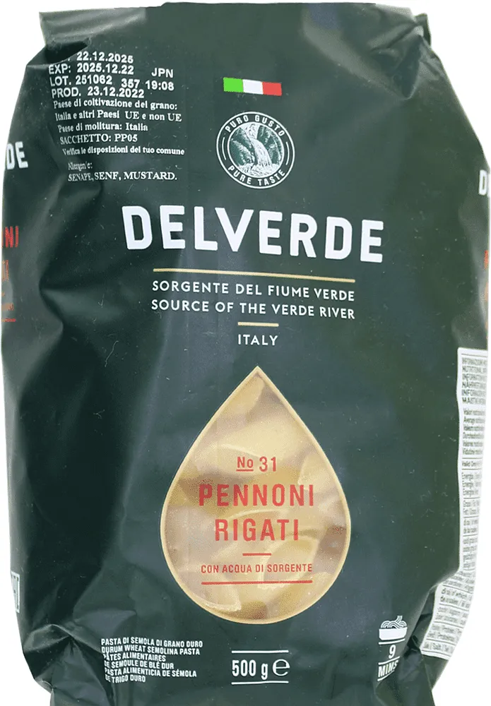 Pasta "Delverde Pennoni №31" 500g
