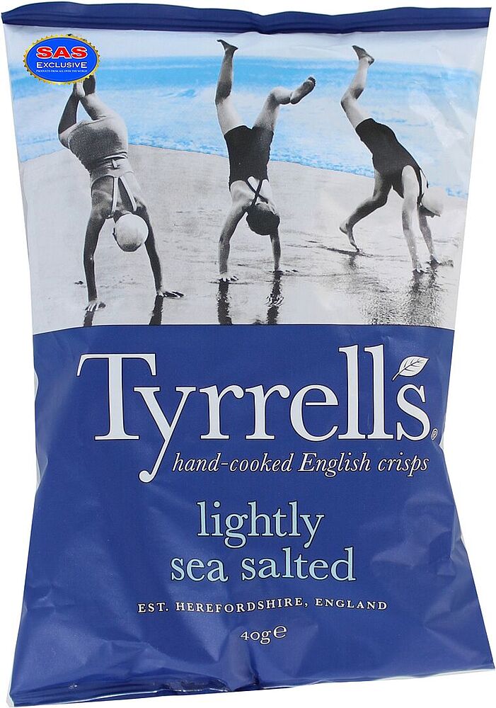 Chips "Tyrrells" 40g Salty
