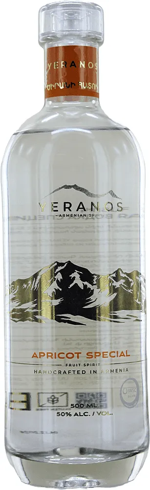 Apricot vodka "Yeranos Special" 0.5l
