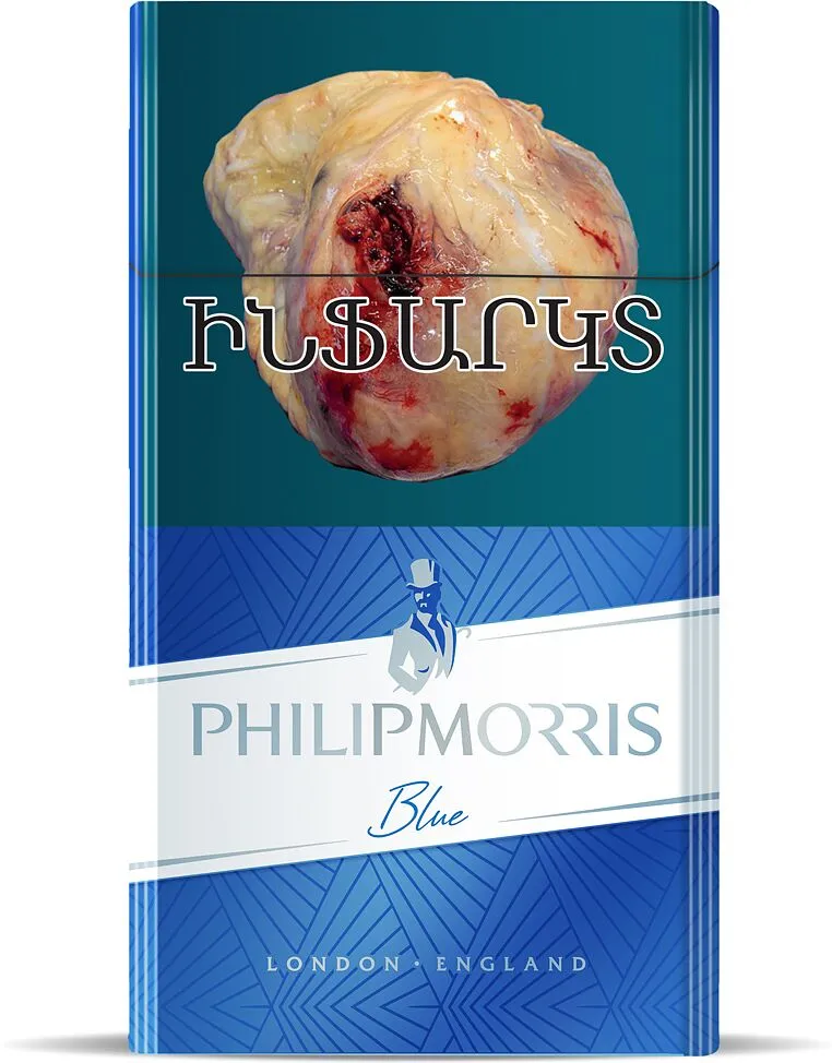 Cigarettes "Philip Morris Super Slims Blue" 