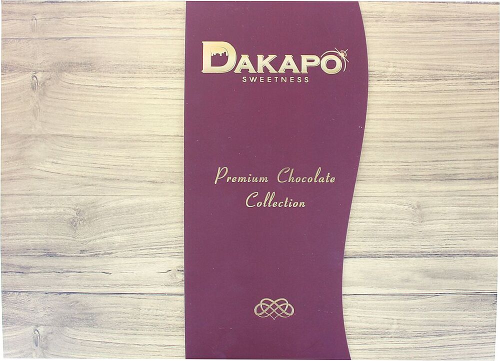 Շոկոլադե կոնֆետների հավաքածու «Դակապո» 300գ
