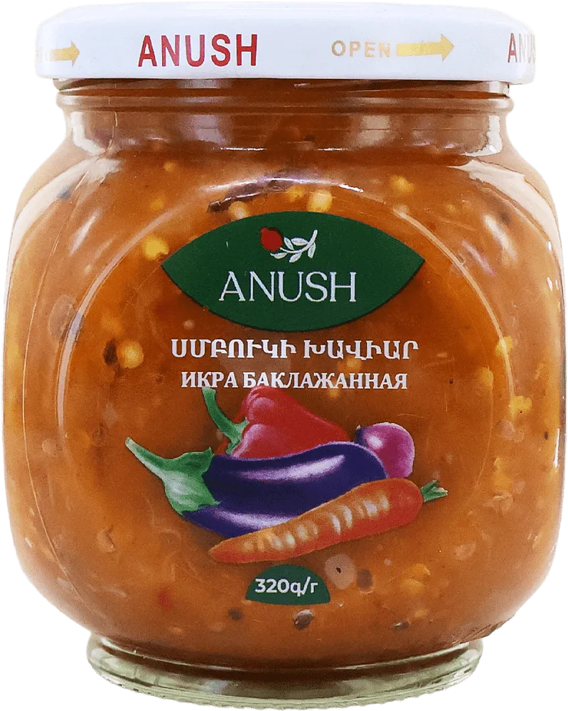 Eggplant caviar "Anush" 320g
