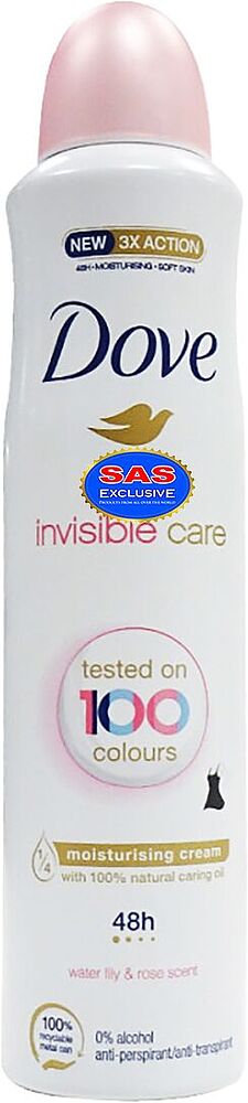 Antiperspirant - deodorant "Dove Invisible Care" 250ml
