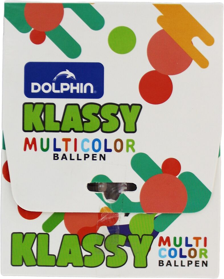 Colour pens "Dolphin" 10 pcs
