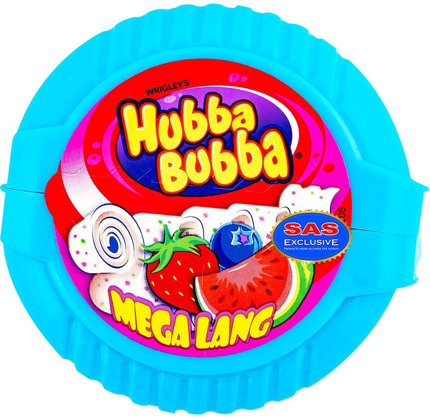 Chewing gum "Wrgiley's Hubba Bubba Mega Lang" 56g Fruit
