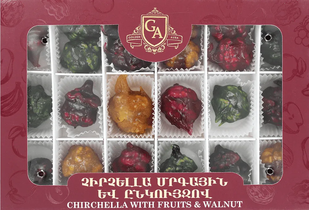 Chirchella with fruits and walnut "Golden Aura" 550g