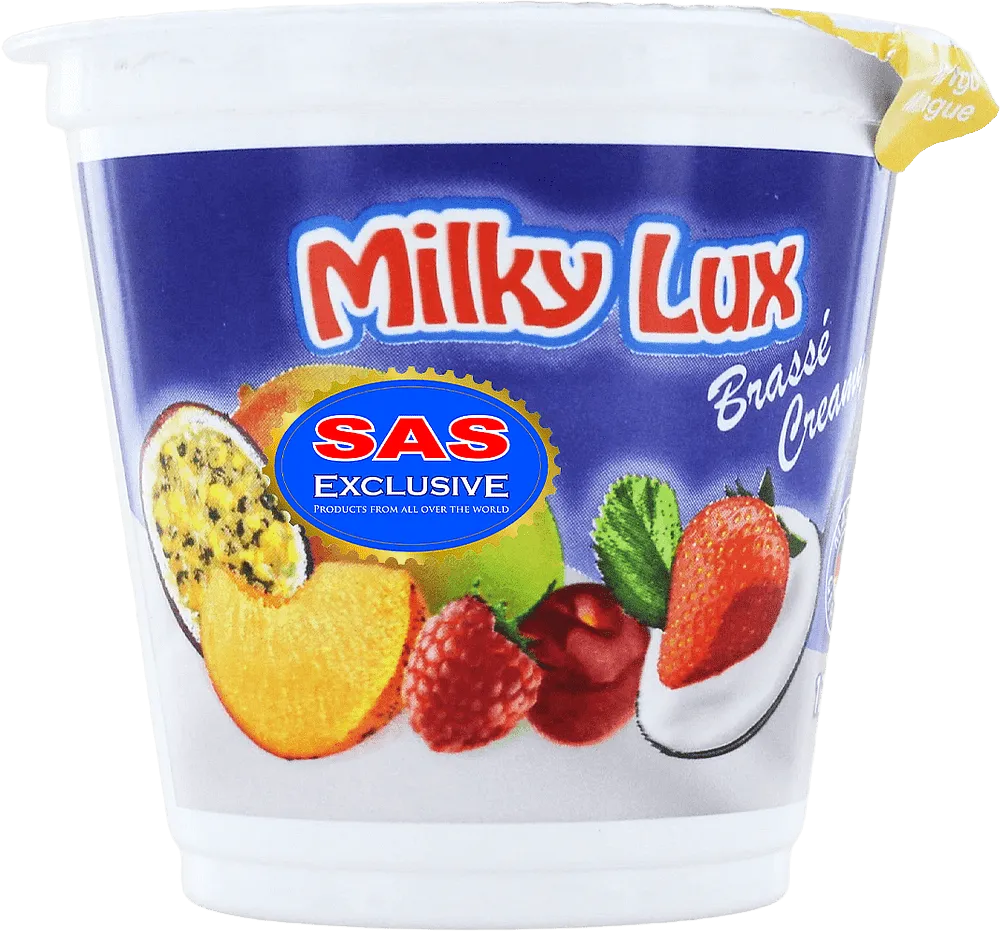 Milk dessert with mango flavour "Milky Lux Mango" 125g
