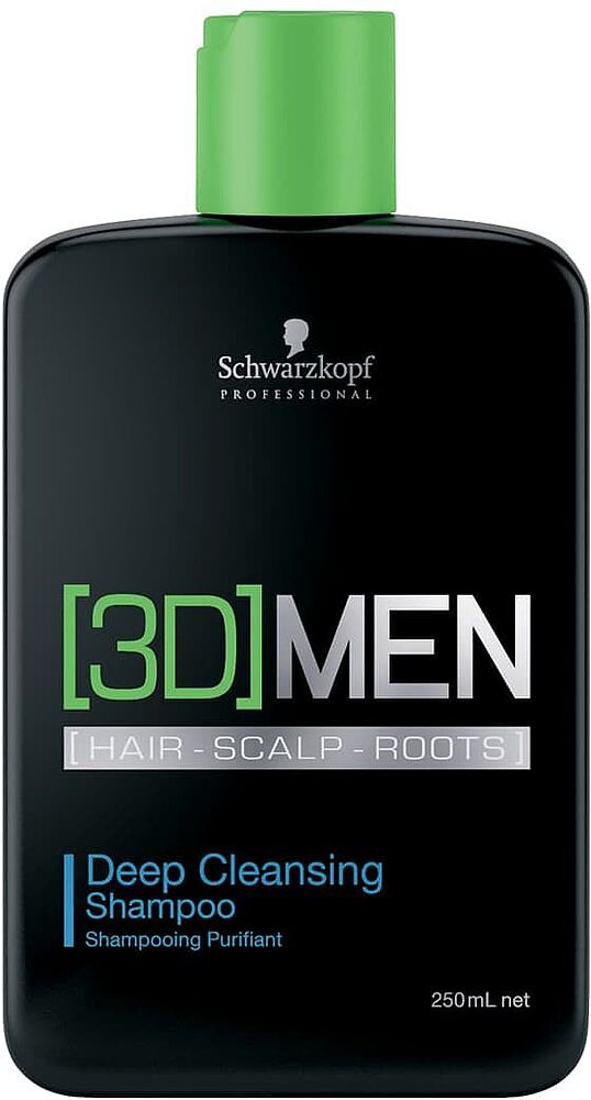 Шампунь "Schwarzkopf Professional 3D Men" 250мл 