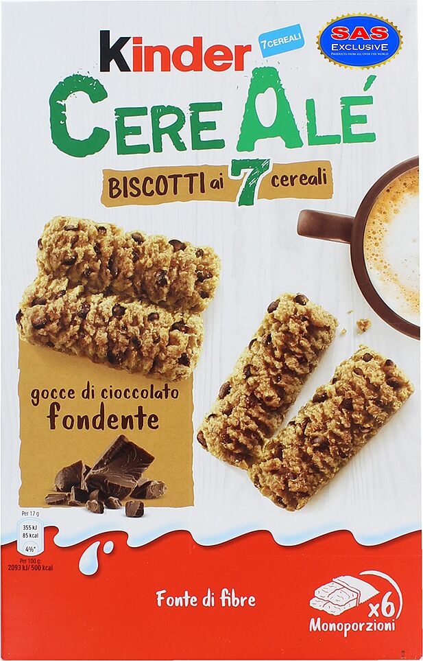 Cereal cookies "Kinder CereAle" 204g