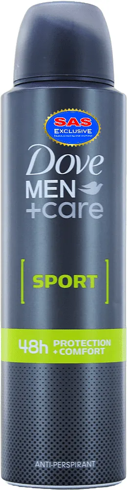Antiperspirant - deodorant "Dove Men+Care Sport" 150мл
