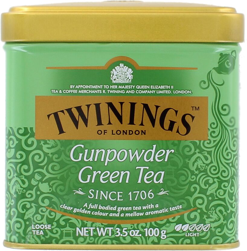 Թեյ կանաչ «Twinings Gunpowder» 100գ