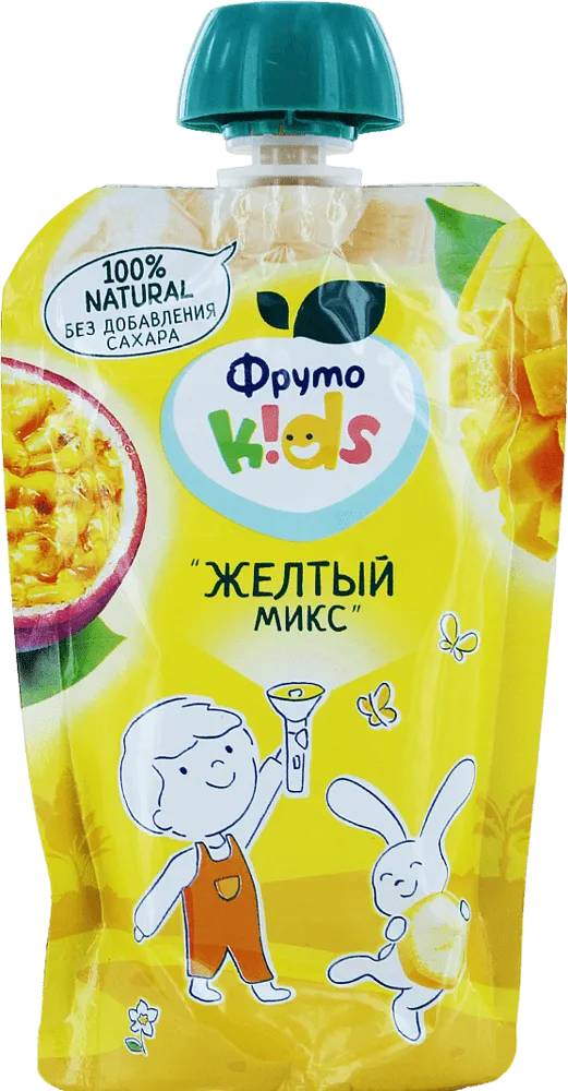 Fruit puree "Fruto Nyanya" 90g