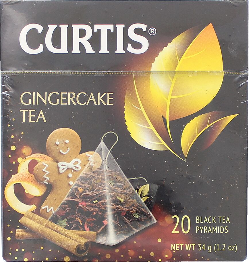 Чай черный "Curtis Gingercake" 34г
 
