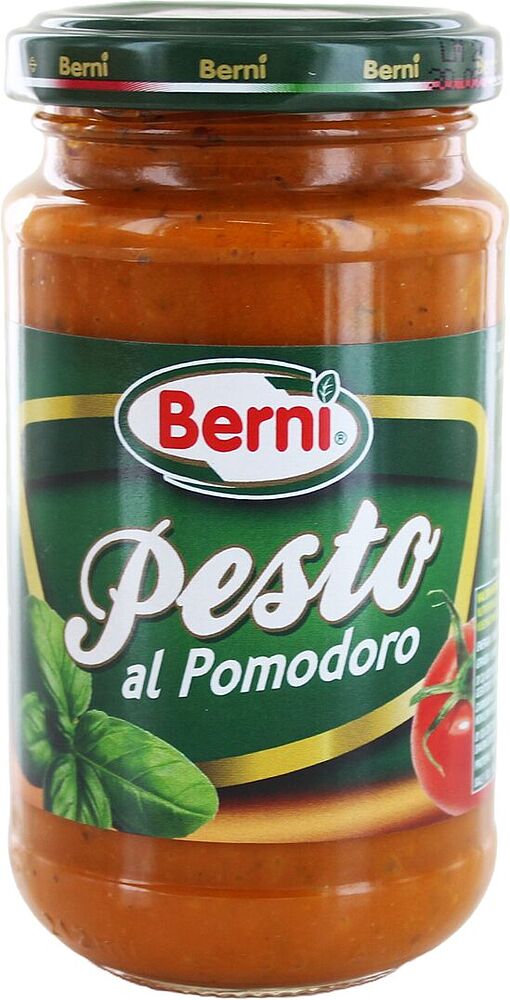Pesto sauce "Berni" 195g
