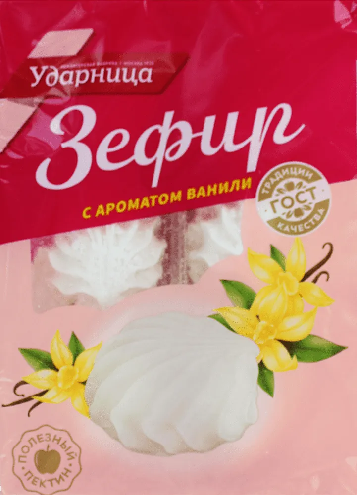 Զեֆիր վանիլային «Ударница» 160գ
