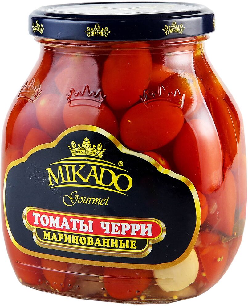 Marinated cherry tomatoes "Mikado" 680g