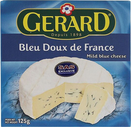 Պանիր բորբոսով «Gerard Bleu Doux de France» 125գ