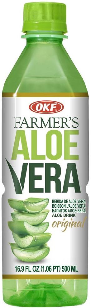 Ըմպելիք «OKF Farmer's Aloe Vera» 500մլ Ալոե վերա