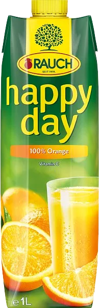 Orange juice "Rauch Happy Day" 1l 