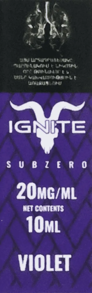 Nicotine solution "Ignite Violet" 10ml
