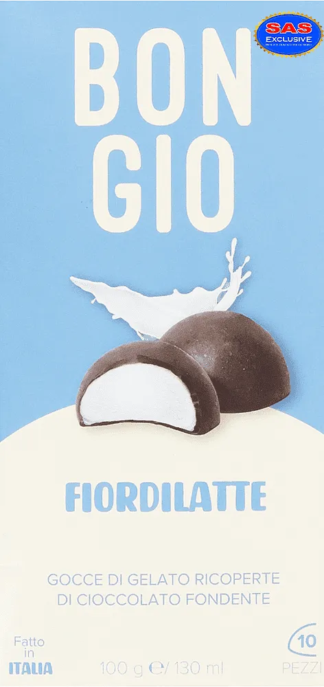 Мороженое со вкусом сыра фиордилатте "Bon Gio Fiordilatte" 100г