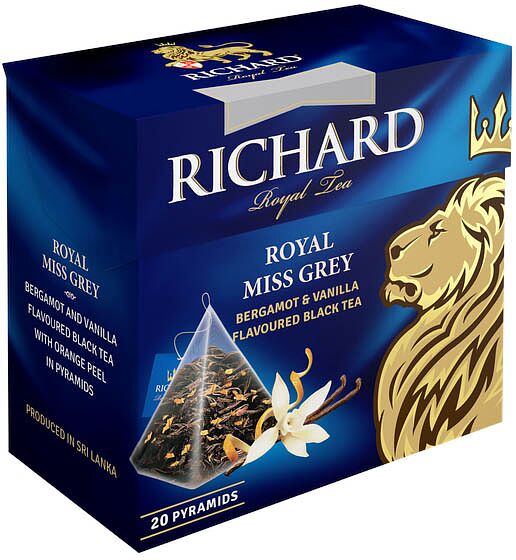 Black tea "Richard Royal Miss Grey" 42.5g