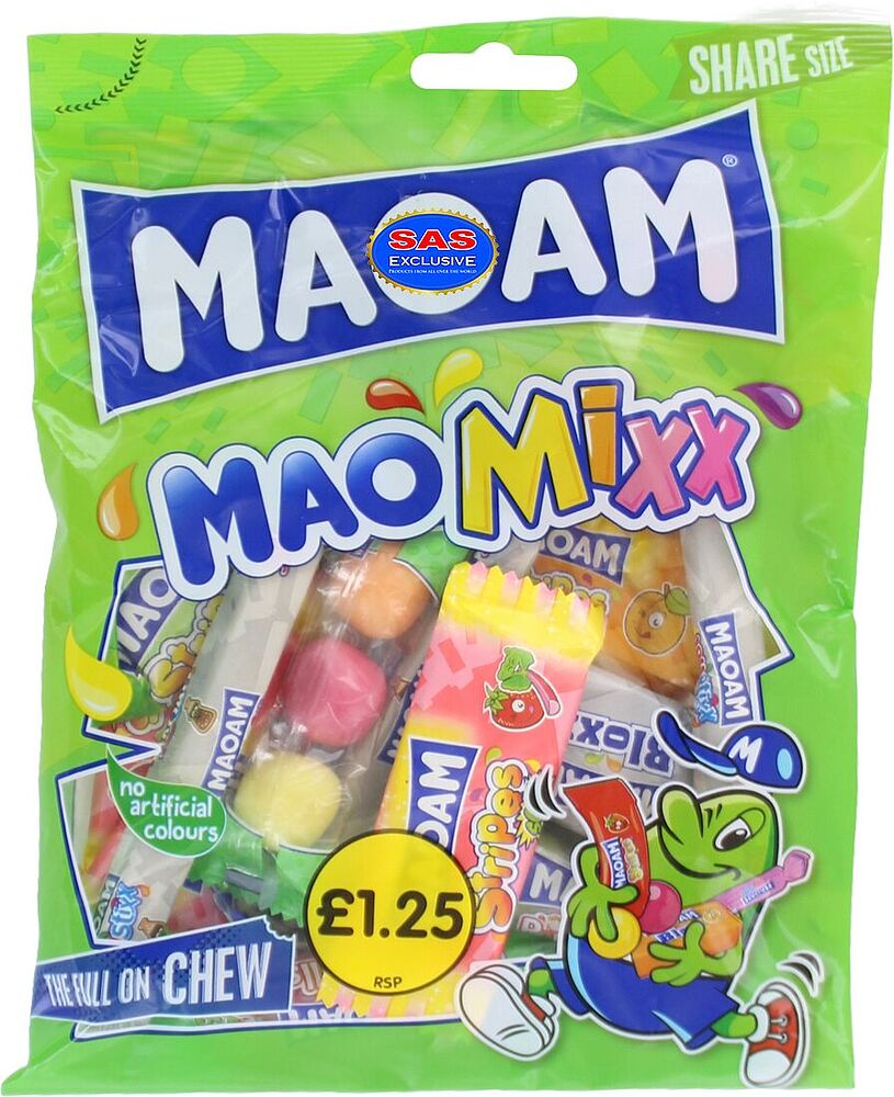 Жевательные конфеты "Maoam Maomixx" 140г 