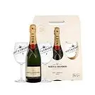 Շամպայն եւ բաժակներ «Moet & Chandon Brut Imperial» 0.75լ+2 բաժակ
